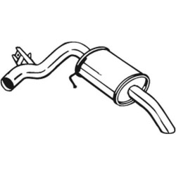 Koncový tlmič výfuku BOSAL 247-013