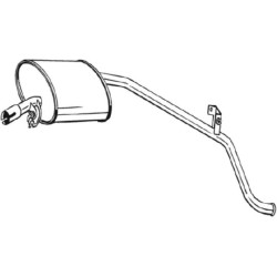 Koncový tlmič výfuku BOSAL 278-075