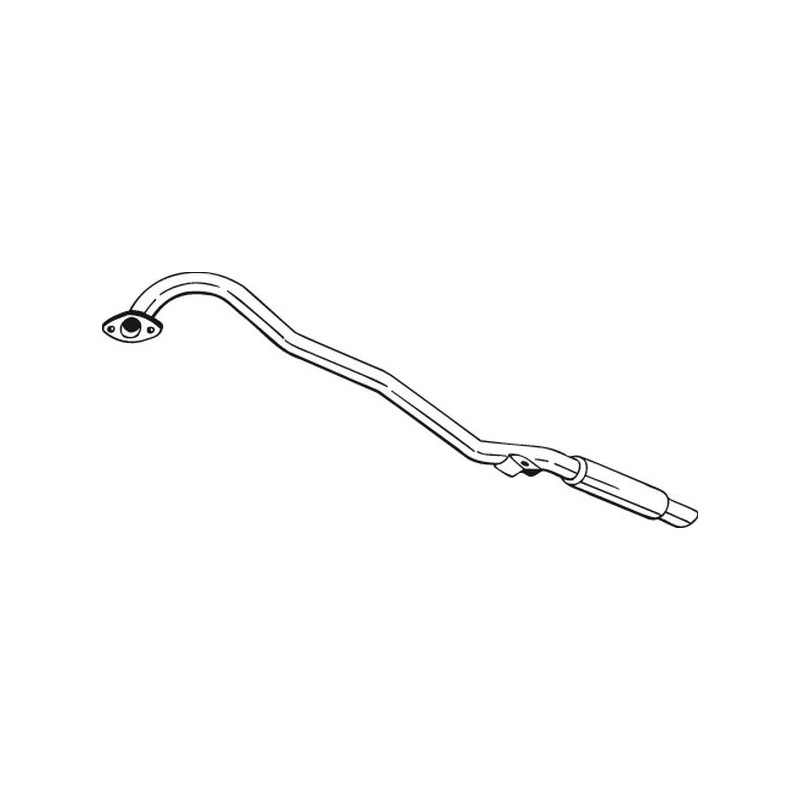 Koncový tlmič výfuku BOSAL 278-551