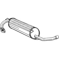 Koncový tlmič výfuku BOSAL 278-839