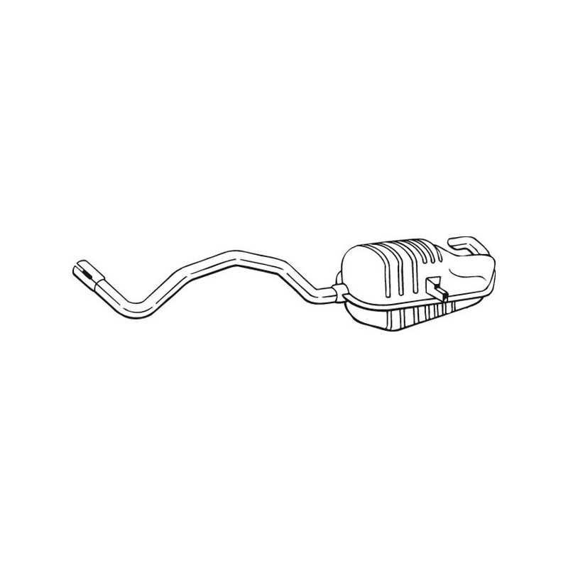 Koncový tlmič výfuku BOSAL 280-819