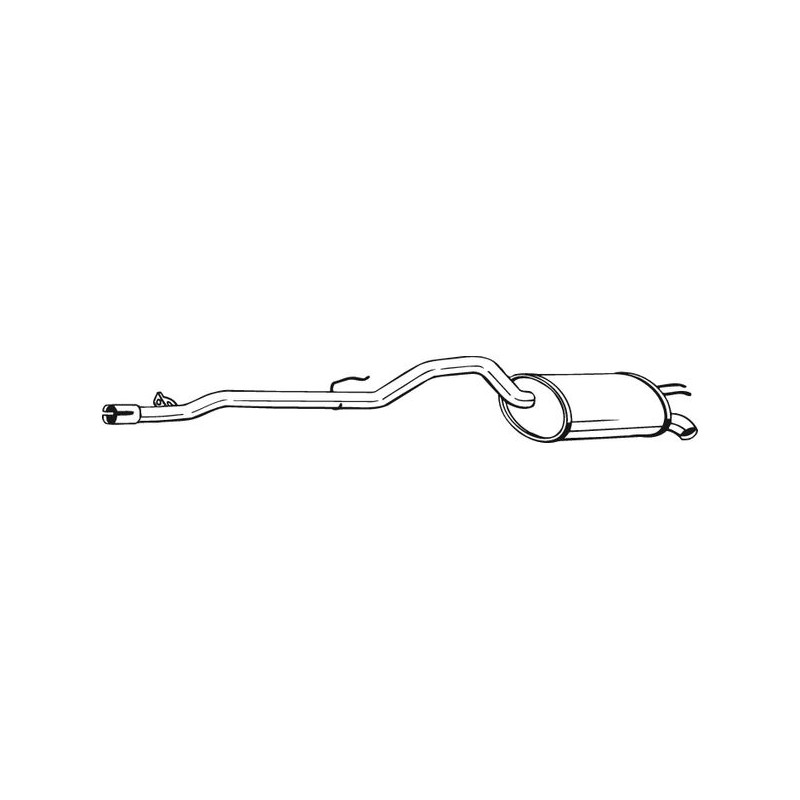 Koncový tlmič výfuku BOSAL 281-799