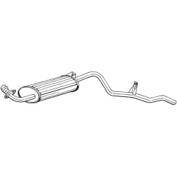 Koncový tlmič výfuku BOSAL 281-837