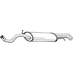 Koncový tlmič výfuku BOSAL 281-999