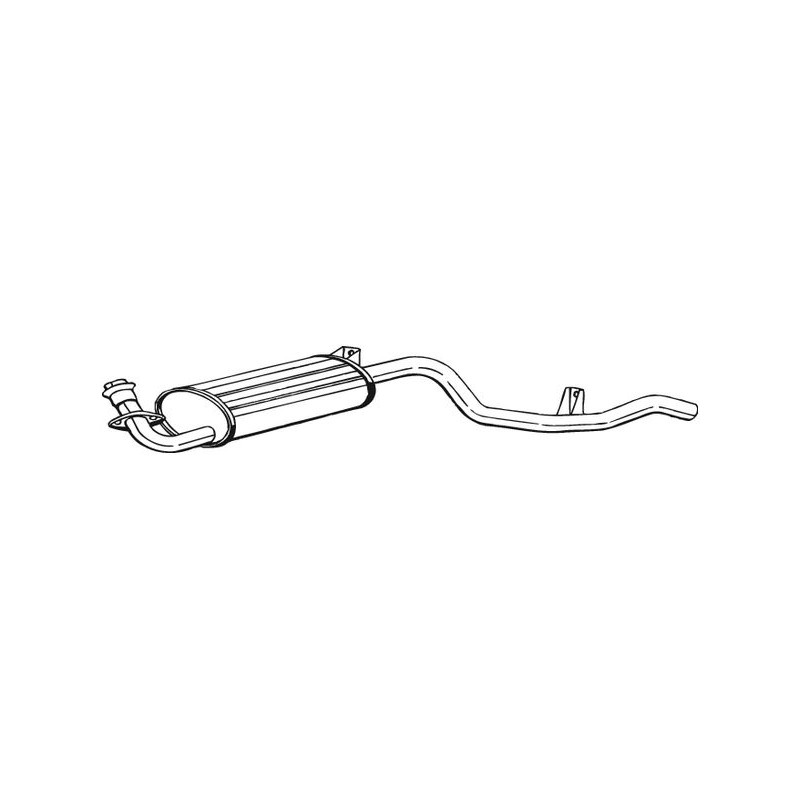 Koncový tlmič výfuku BOSAL 282-659