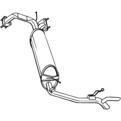 Koncový tlmič výfuku BOSAL 282-975