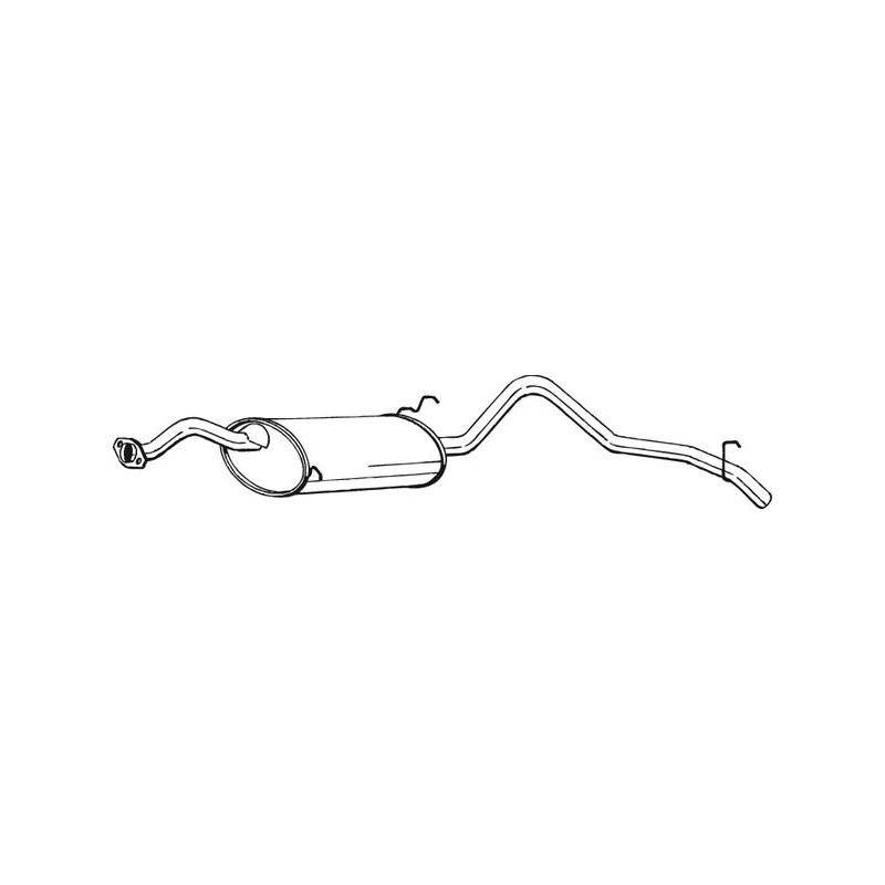 Koncový tlmič výfuku BOSAL 285-003