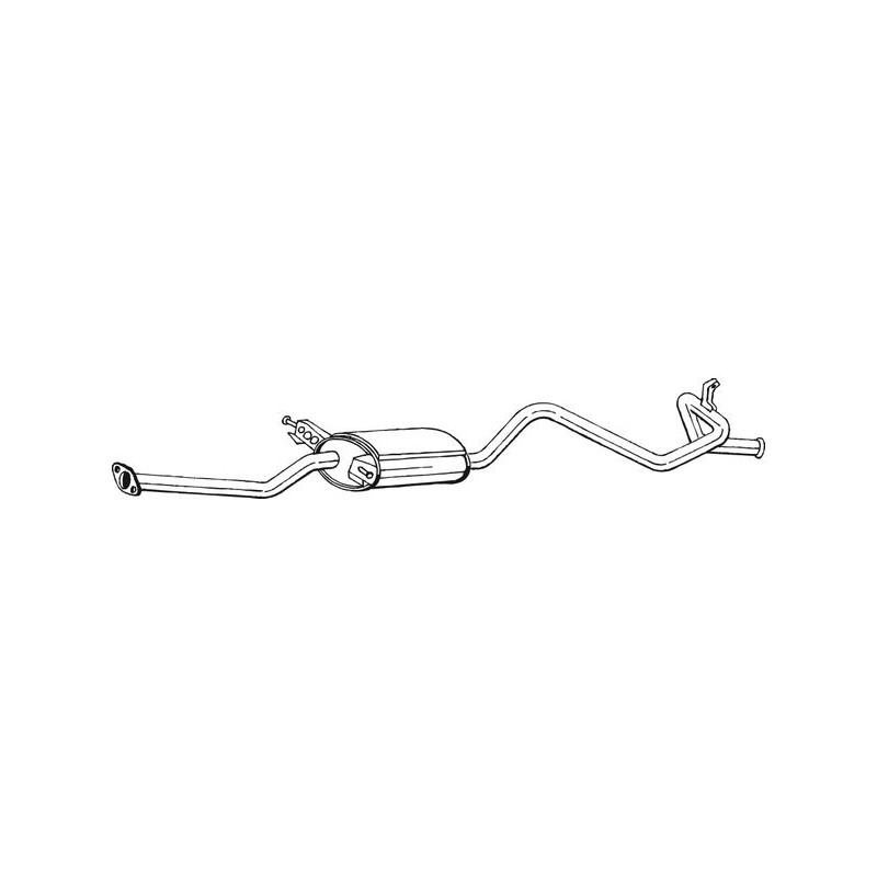 Koncový tlmič výfuku BOSAL 288-217