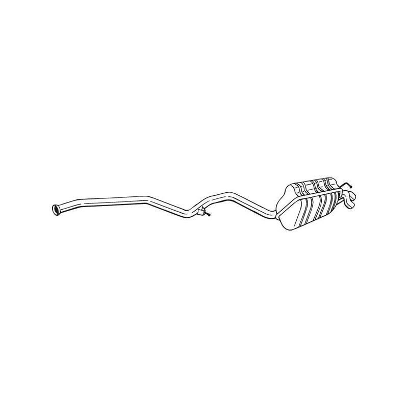 Koncový tlmič výfuku BOSAL 288-493