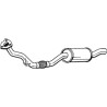 Predný tlmič výfuku BOSAL 233-073
