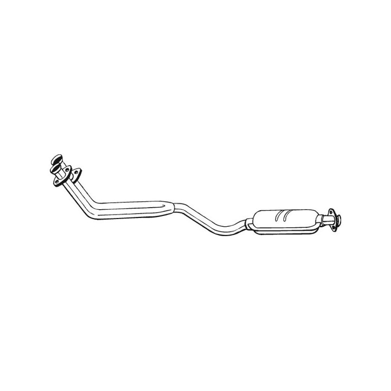 Predný tlmič výfuku BOSAL 281-299