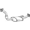 Predný tlmič výfuku BOSAL 281-689