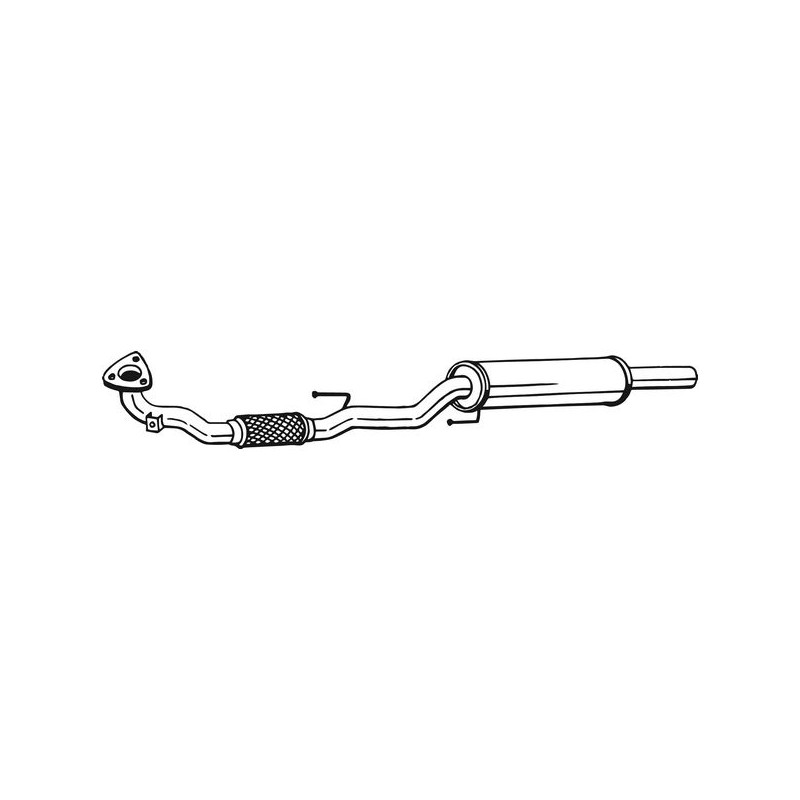 Predný tlmič výfuku BOSAL 281-769