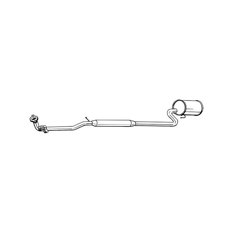 Predný tlmič výfuku BOSAL 292-023