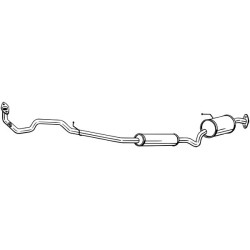 Predný tlmič výfuku BOSAL 293-159