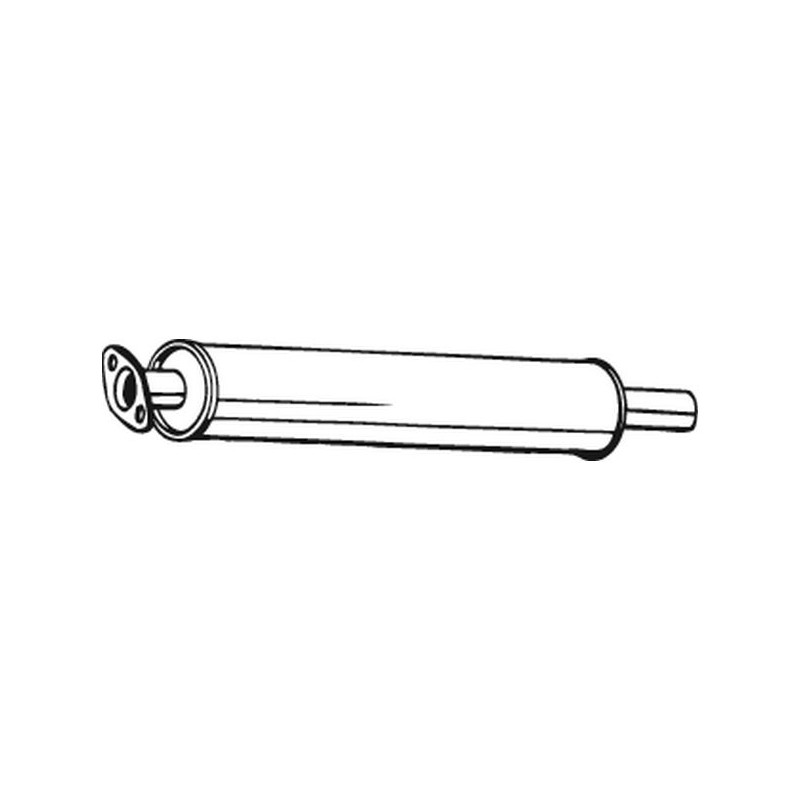 Stredný tlmič výfuku BOSAL 154-399