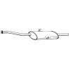 Stredný tlmič výfuku BOSAL 200-163