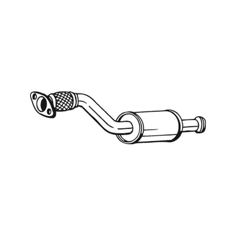 Stredný tlmič výfuku BOSAL 200-827