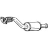 Stredný tlmič výfuku BOSAL 200-827