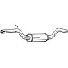 Stredný tlmič výfuku BOSAL 233-211