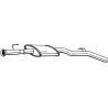Stredný tlmič výfuku BOSAL 278-667