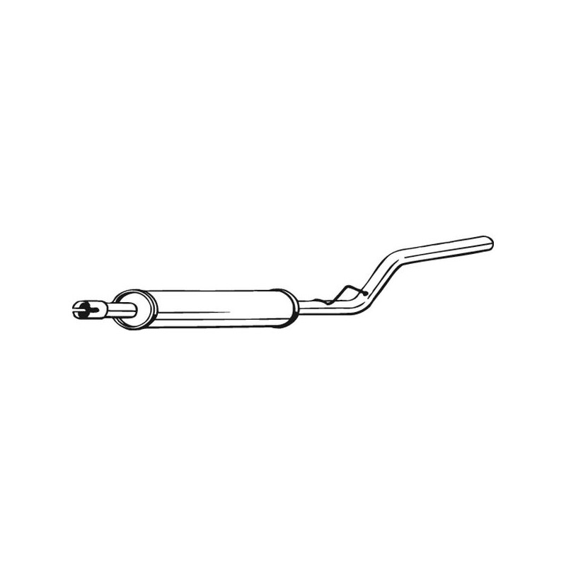 Stredný tlmič výfuku BOSAL 279-313
