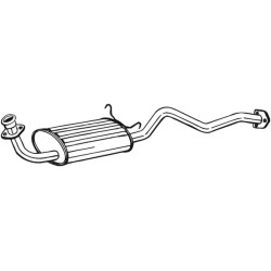Stredný tlmič výfuku BOSAL 280-159