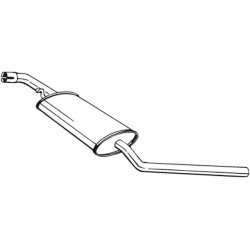 Stredný tlmič výfuku BOSAL 281-241
