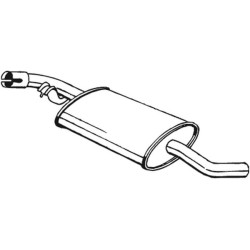Stredný tlmič výfuku BOSAL 281-601