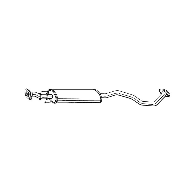 Stredný tlmič výfuku BOSAL 281-889