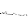 Stredný tlmič výfuku BOSAL 283-583
