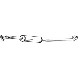 Stredný tlmič výfuku BOSAL 284-133