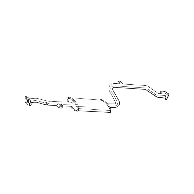 Stredný tlmič výfuku BOSAL 285-065