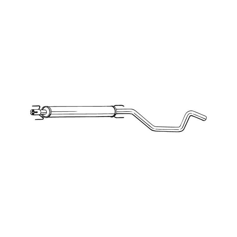 Stredný tlmič výfuku BOSAL 285-121