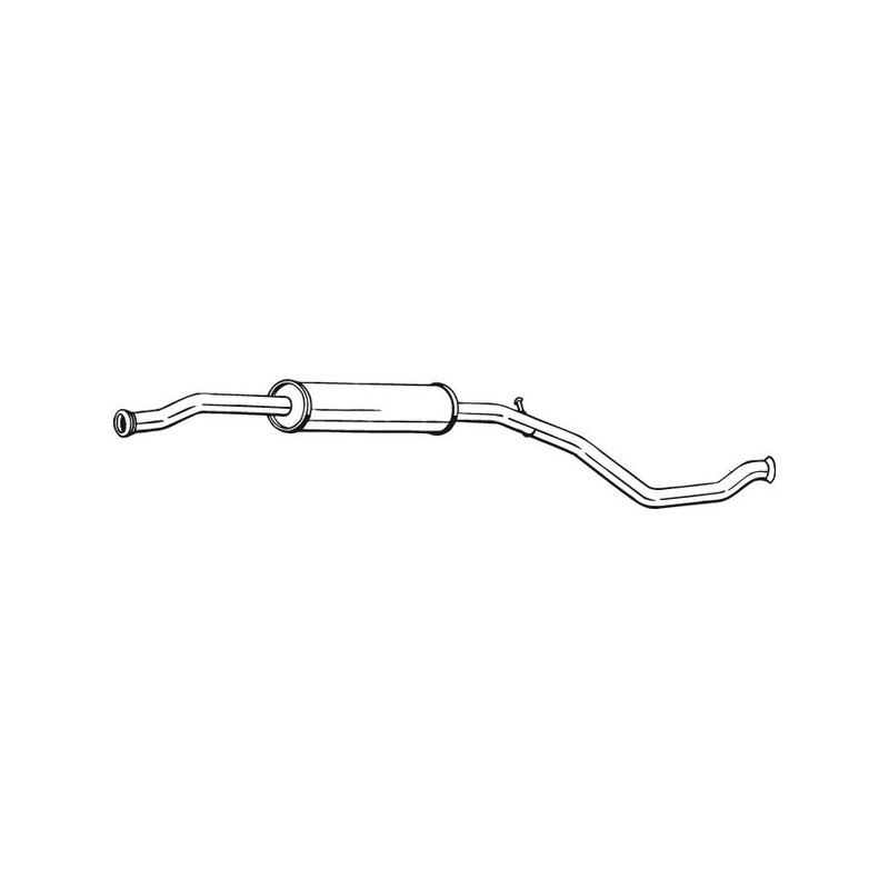 Stredný tlmič výfuku BOSAL 285-143