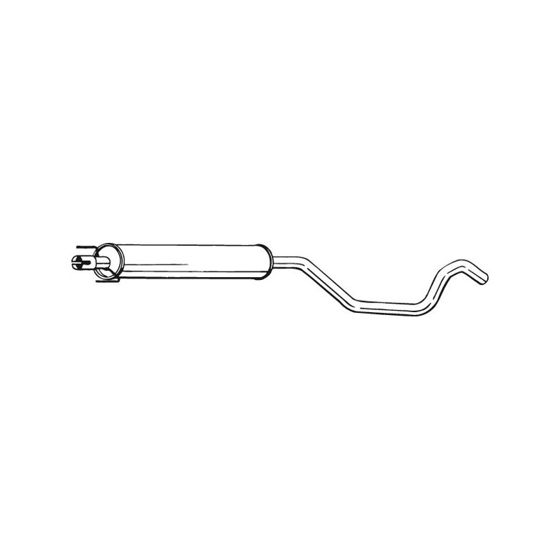 Stredný tlmič výfuku BOSAL 285-313