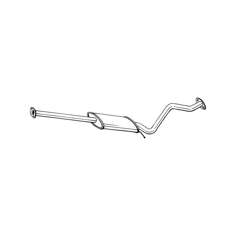 Stredný tlmič výfuku BOSAL 285-357