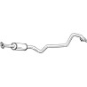 Stredný tlmič výfuku BOSAL 285-417