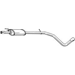 Stredný tlmič výfuku BOSAL 286-115
