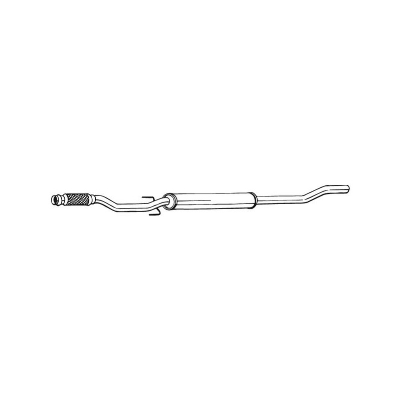 Stredný tlmič výfuku BOSAL 286-415