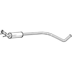 Stredný tlmič výfuku BOSAL 287-287