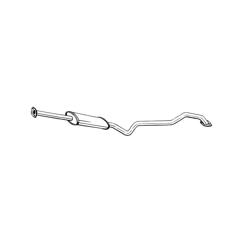Stredný tlmič výfuku BOSAL 287-503
