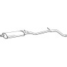 Stredný tlmič výfuku BOSAL 287-863