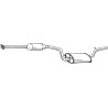 Stredný tlmič výfuku BOSAL 288-203