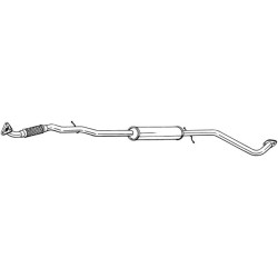 Stredný tlmič výfuku BOSAL 292-005