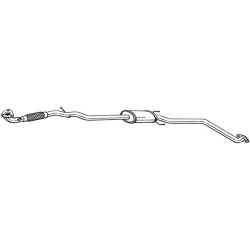 Stredný tlmič výfuku BOSAL 293-031