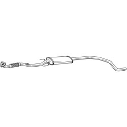 Stredný tlmič výfuku BOSAL 293-305