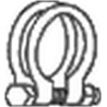 Svorka výfukového systému BOSAL 250-465