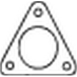 Tesnenie výfukovej trubky BOSAL 256-120