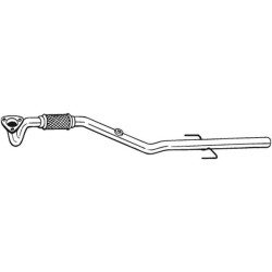 Výfukové potrubie BOSAL 850-121